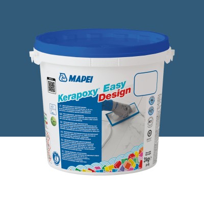 Епоксидний шовний заповнювач (фуга) MAPEI KERAPOXY EASY DESIGN №169, блакитна сталь, 3 кг (5KB016903)